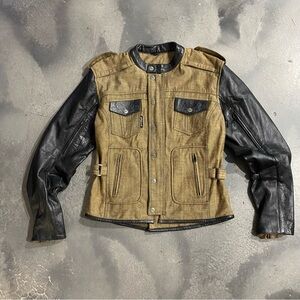 Speed & Strength Six Speed Sisters Motorcycle Jacket Leather Sz L Women’s